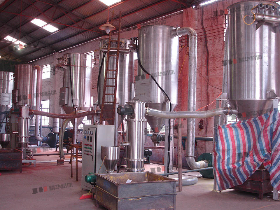 陶瓷顏料氣流粉碎機(jī)--三水市某公司