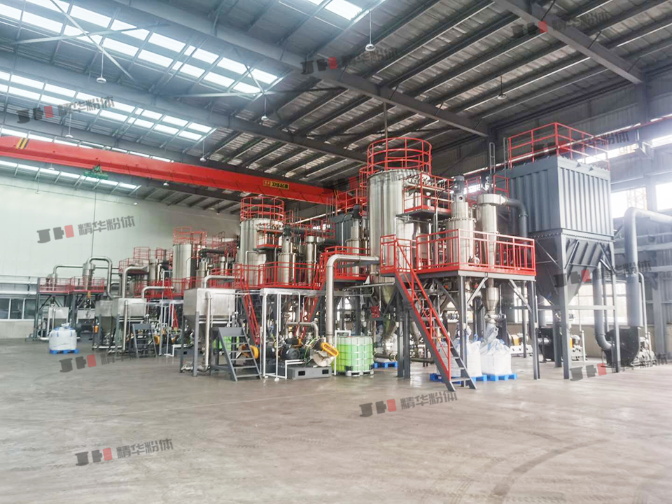 石油焦超微粉碎機(jī)--遼寧某生產(chǎn)現(xiàn)場(chǎng)